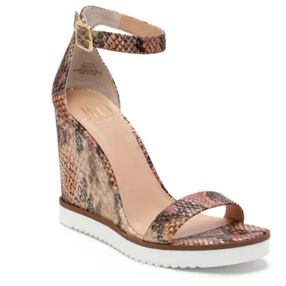 JLO JENNIFER LOPEZ Jaycie Wedge Sandal